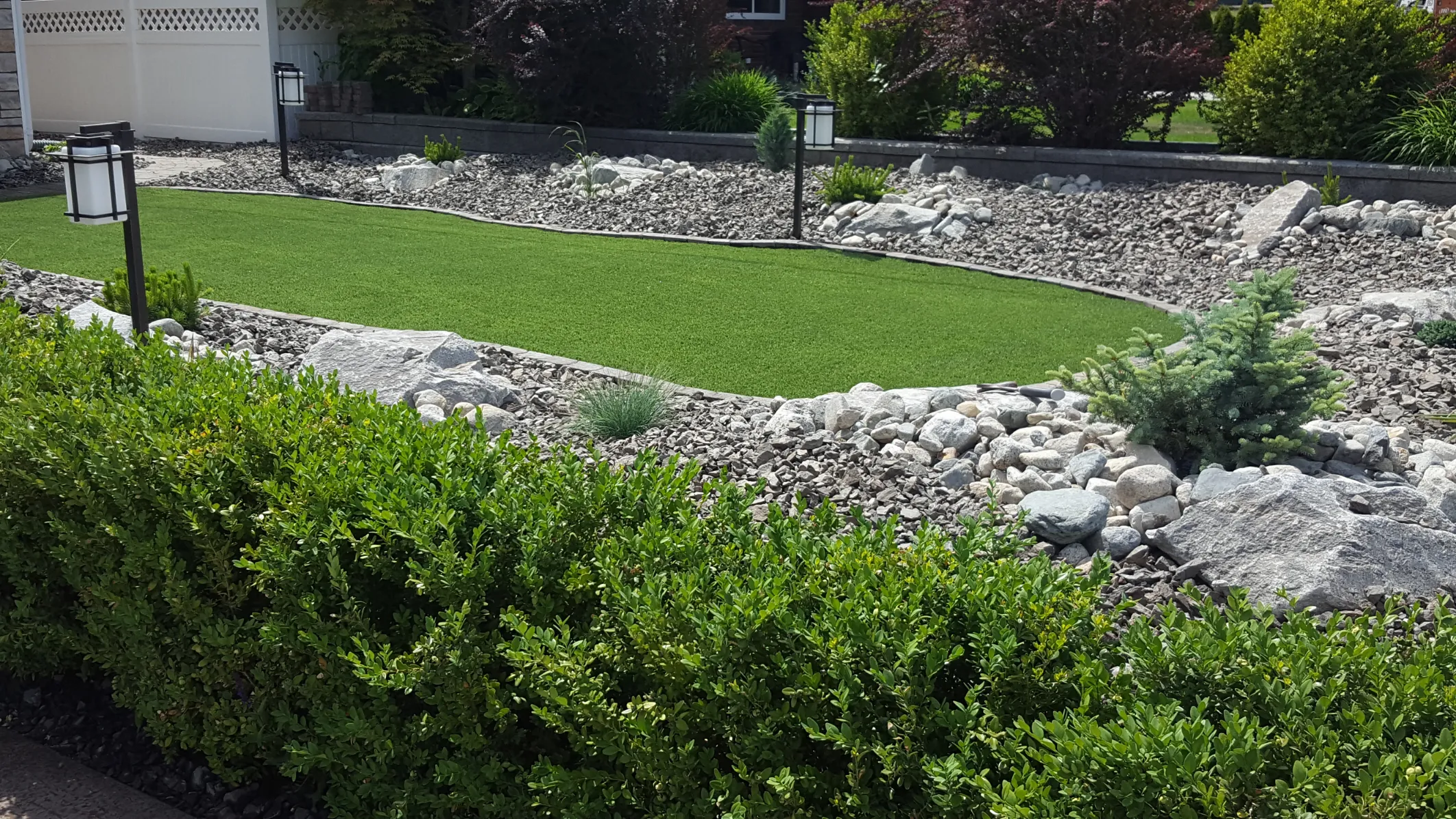 Artificial turf installation in Osoyoos and Oliver BC