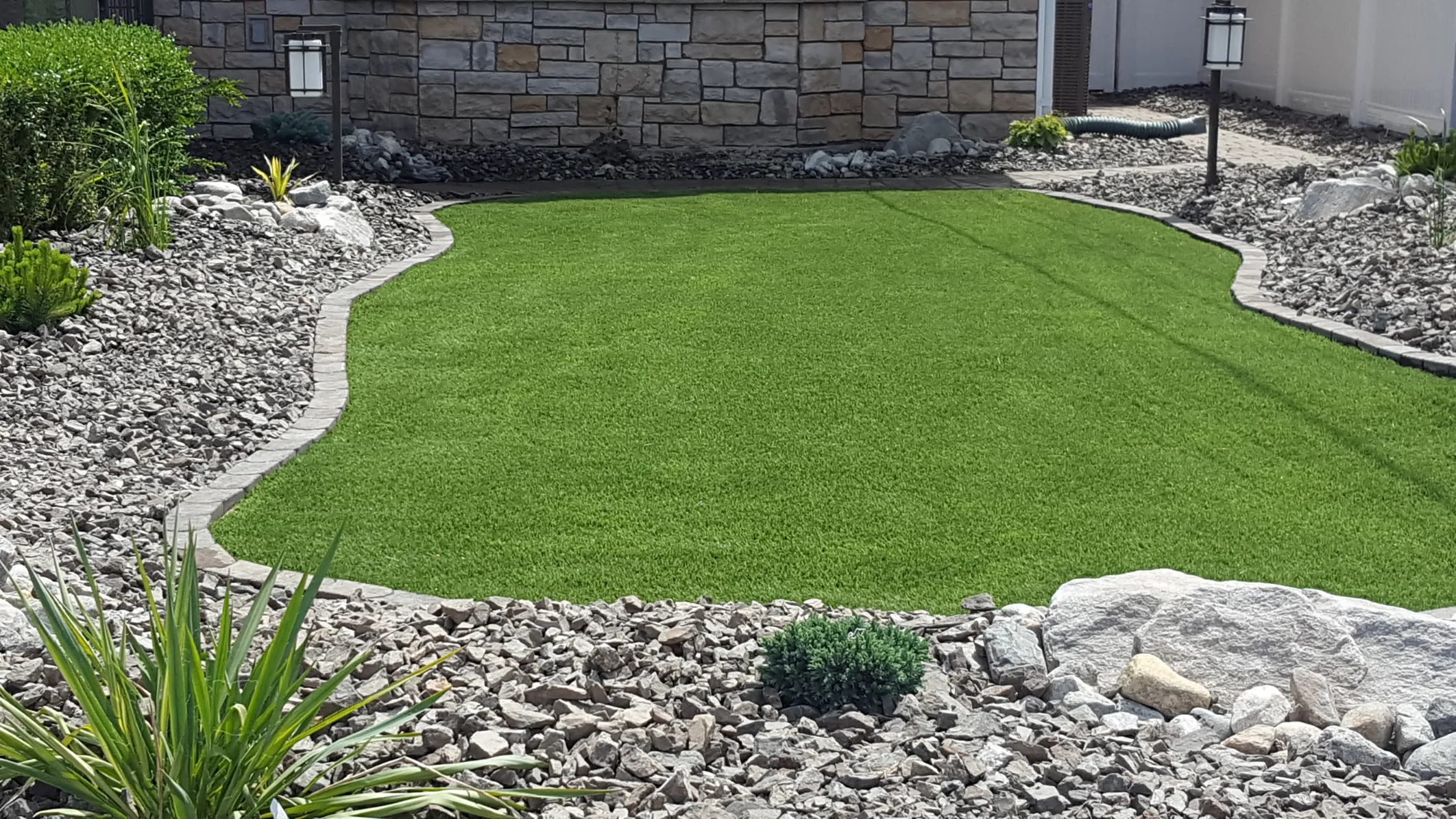 Artificial turf installation in Osoyoos and Oliver BC