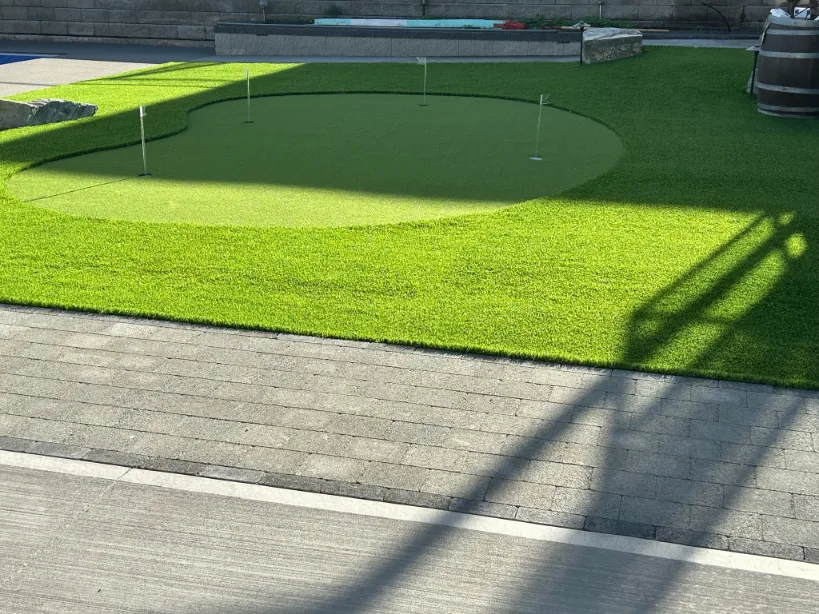 Artificial turf installation in Osoyoos and Oliver BC