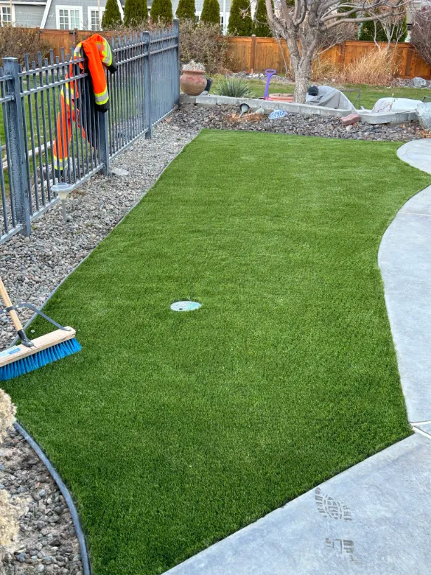 Artificial turf installation in Osoyoos and Oliver BC