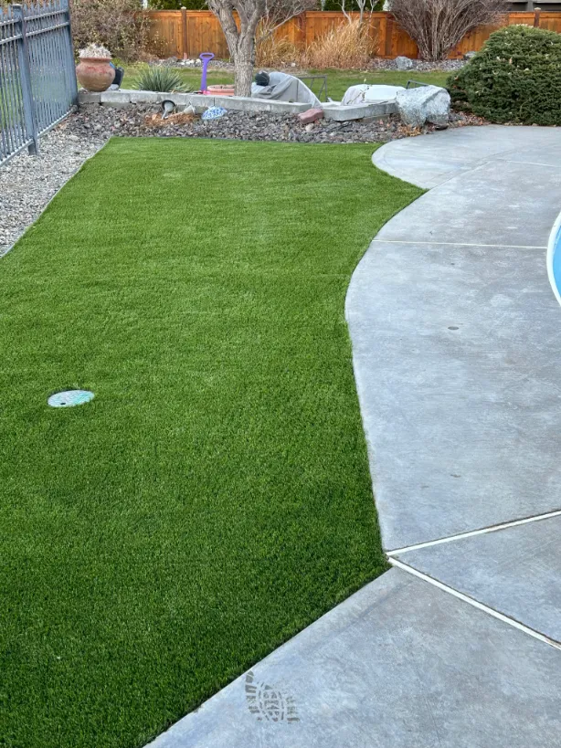 Artificial turf installation in Osoyoos and Oliver BC