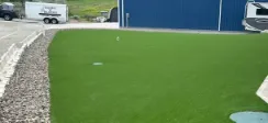 Artificial turf installation in Osoyoos and Oliver BC
