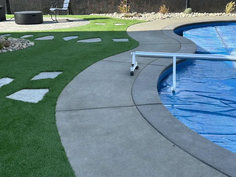 Artificial turf installation in Osoyoos and Oliver BC
