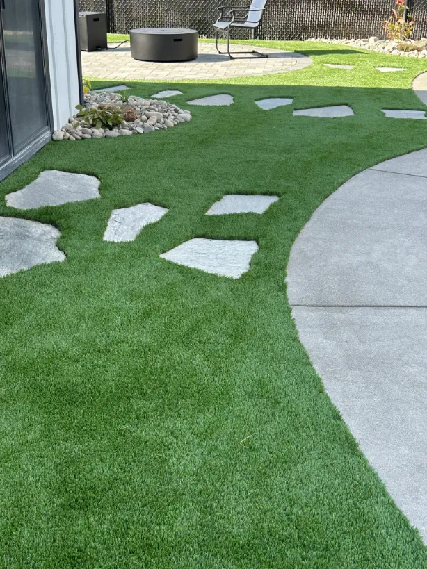 Artificial turf installation in Osoyoos and Oliver BC