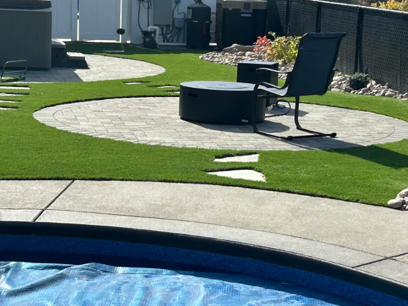 Artificial turf installation in Osoyoos and Oliver BC