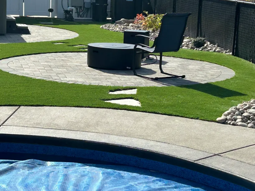Artificial turf installation in Osoyoos and Oliver BC