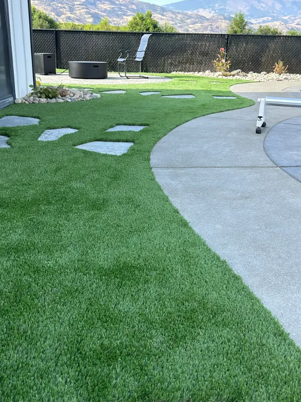 Artificial turf installation in Osoyoos and Oliver BC