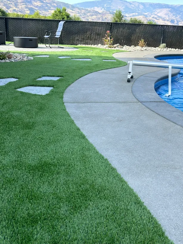Artificial turf installation in Osoyoos and Oliver BC