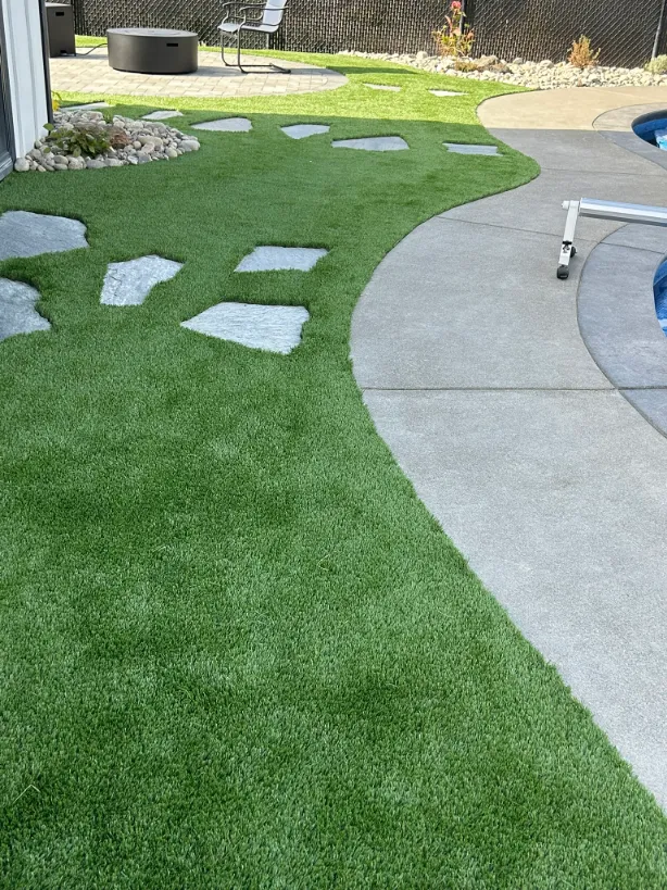Artificial turf installation in Osoyoos and Oliver BC