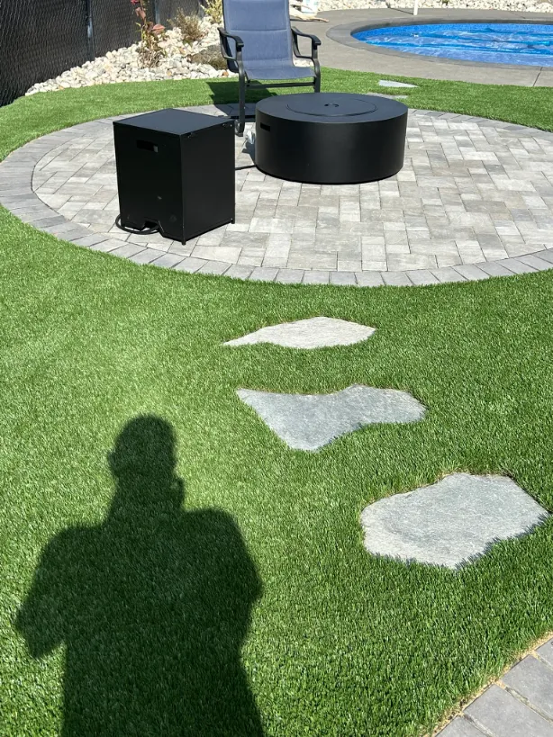 Artificial turf installation in Osoyoos and Oliver BC