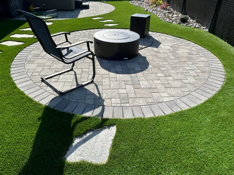 Artificial turf installation in Osoyoos and Oliver BC