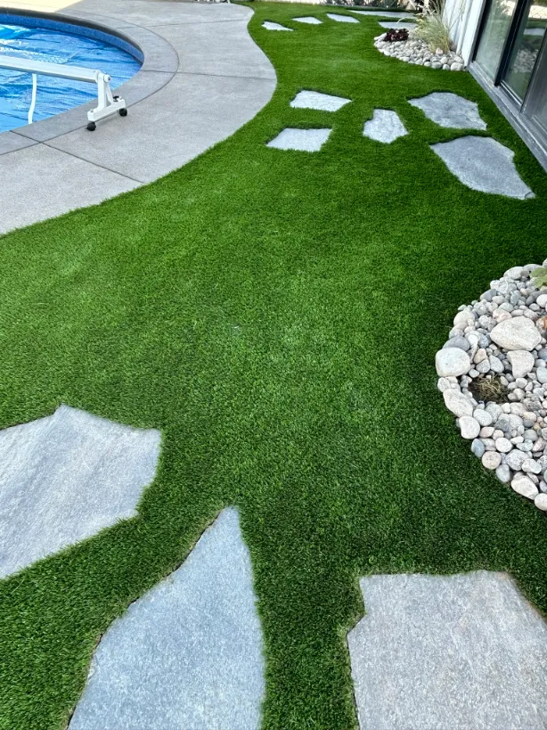 Artificial turf installation in Osoyoos and Oliver BC