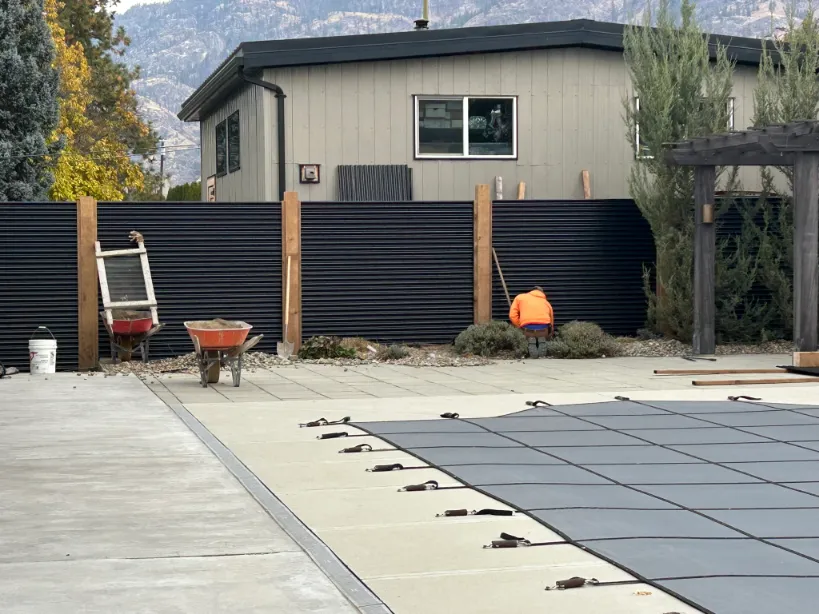 Artificial turf installation in Osoyoos and Oliver BC
