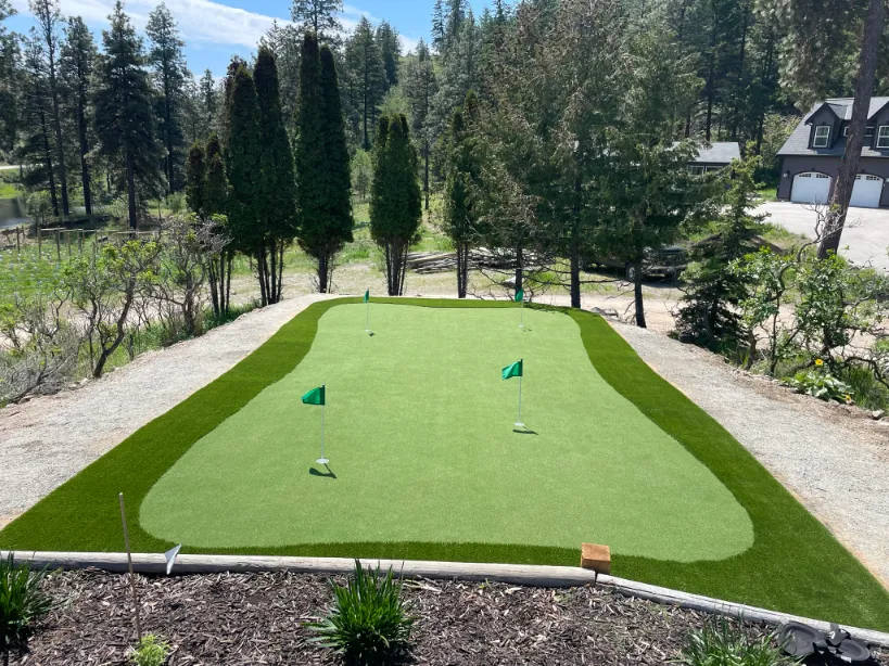 Artificial turf installation in Osoyoos and Oliver BC
