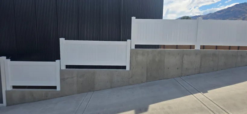 Fence installation in Osoyoos and Oliver BC
