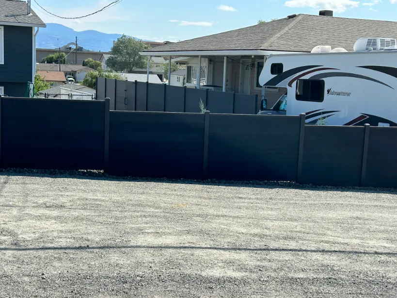 Fence installation in Osoyoos and Oliver BC