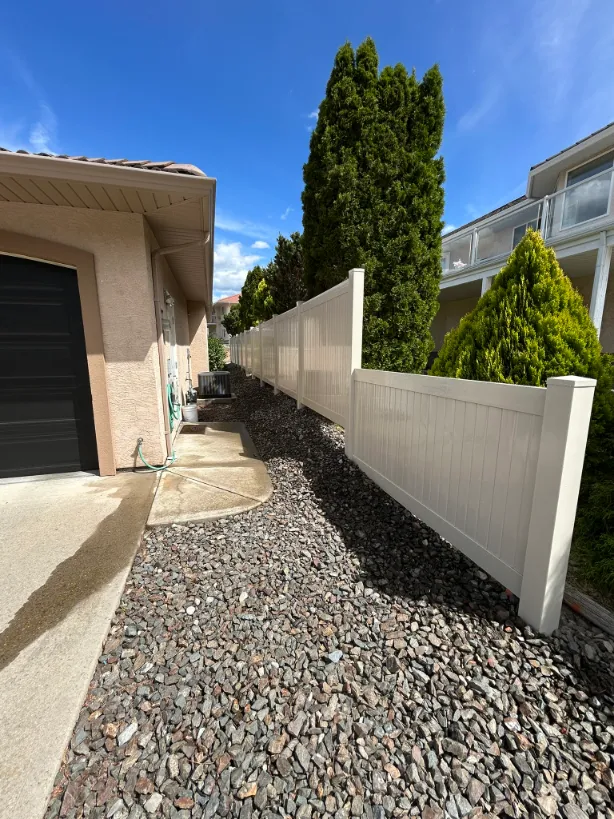 Fence installation in Osoyoos and Oliver BC