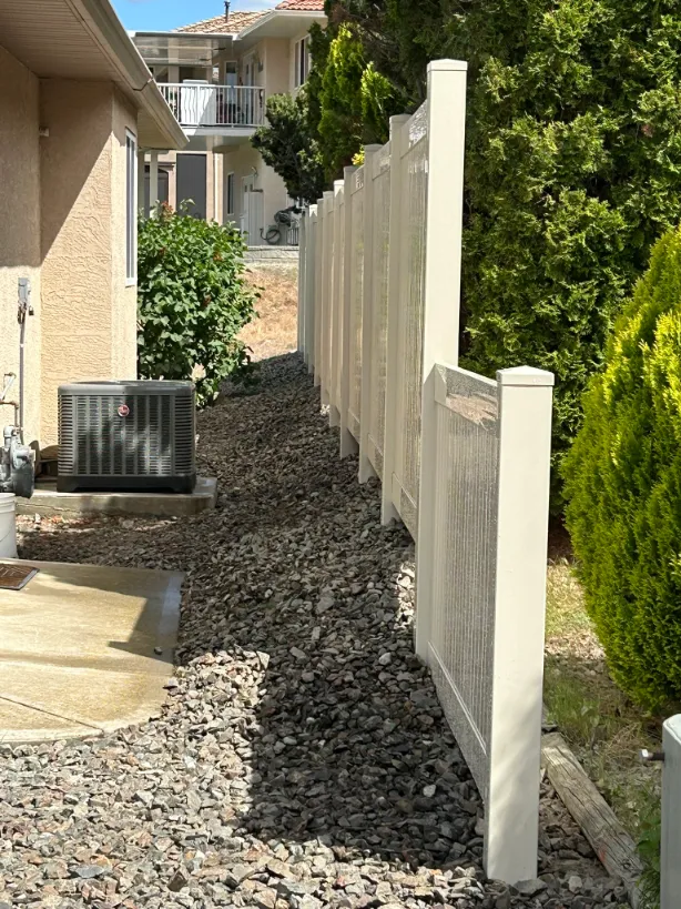 Fence installation in Osoyoos and Oliver BC