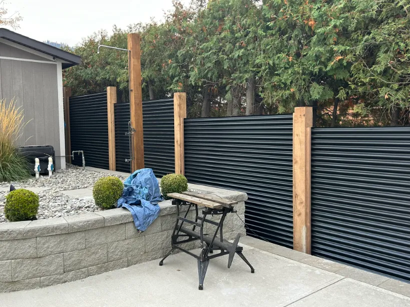 Fence installation in Osoyoos and Oliver BC