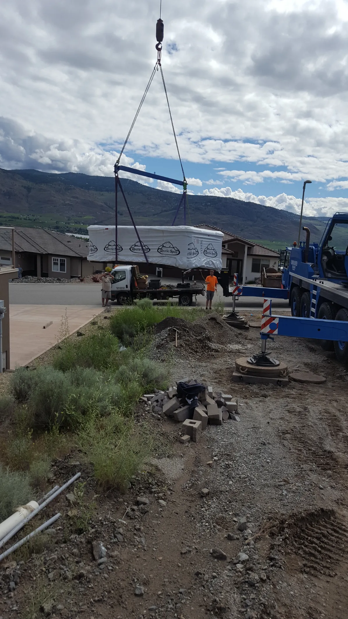 Irrigation system in Osoyoos and Oliver BC