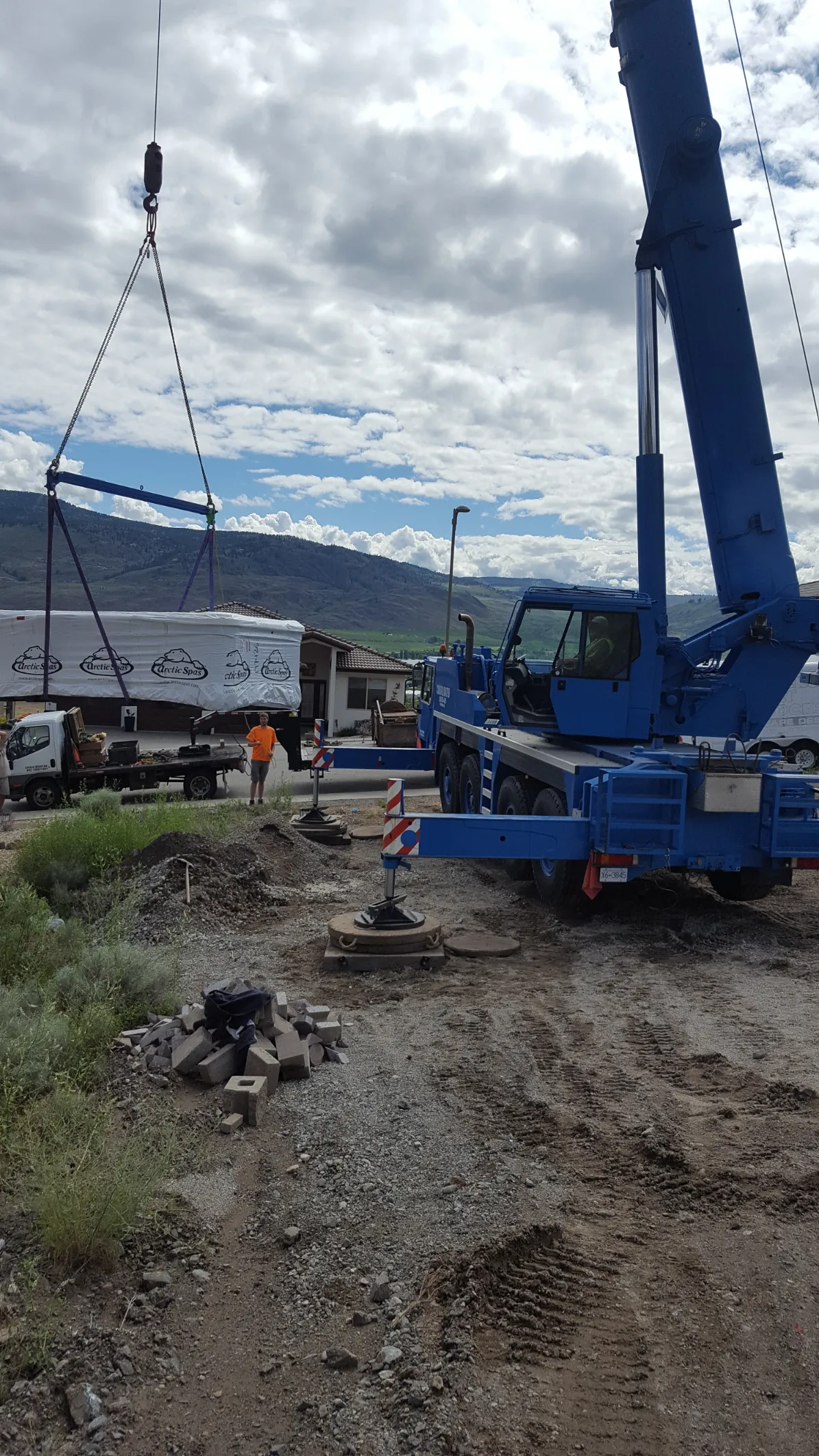 Irrigation system in Osoyoos and Oliver BC