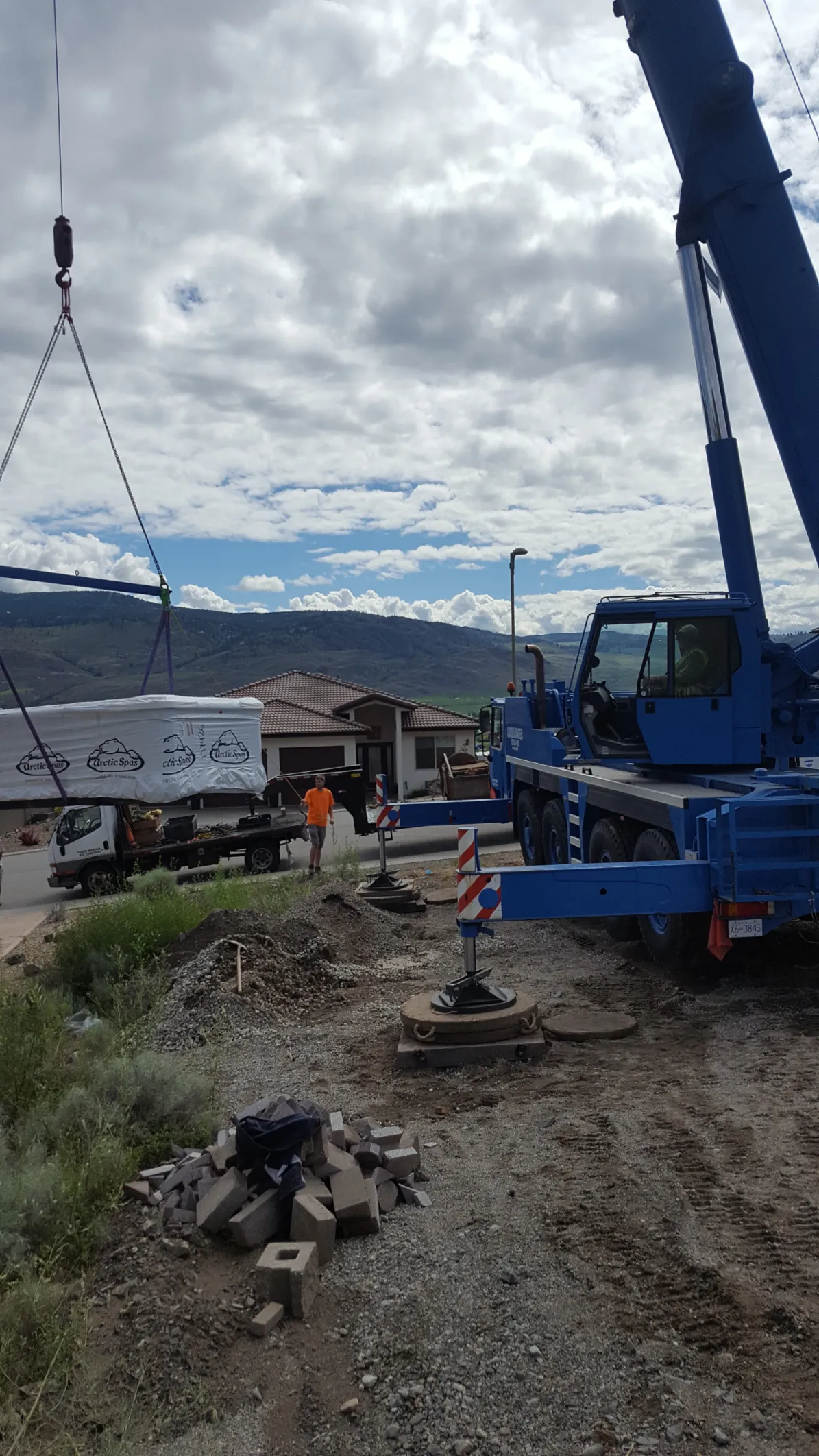 Irrigation system in Osoyoos and Oliver BC