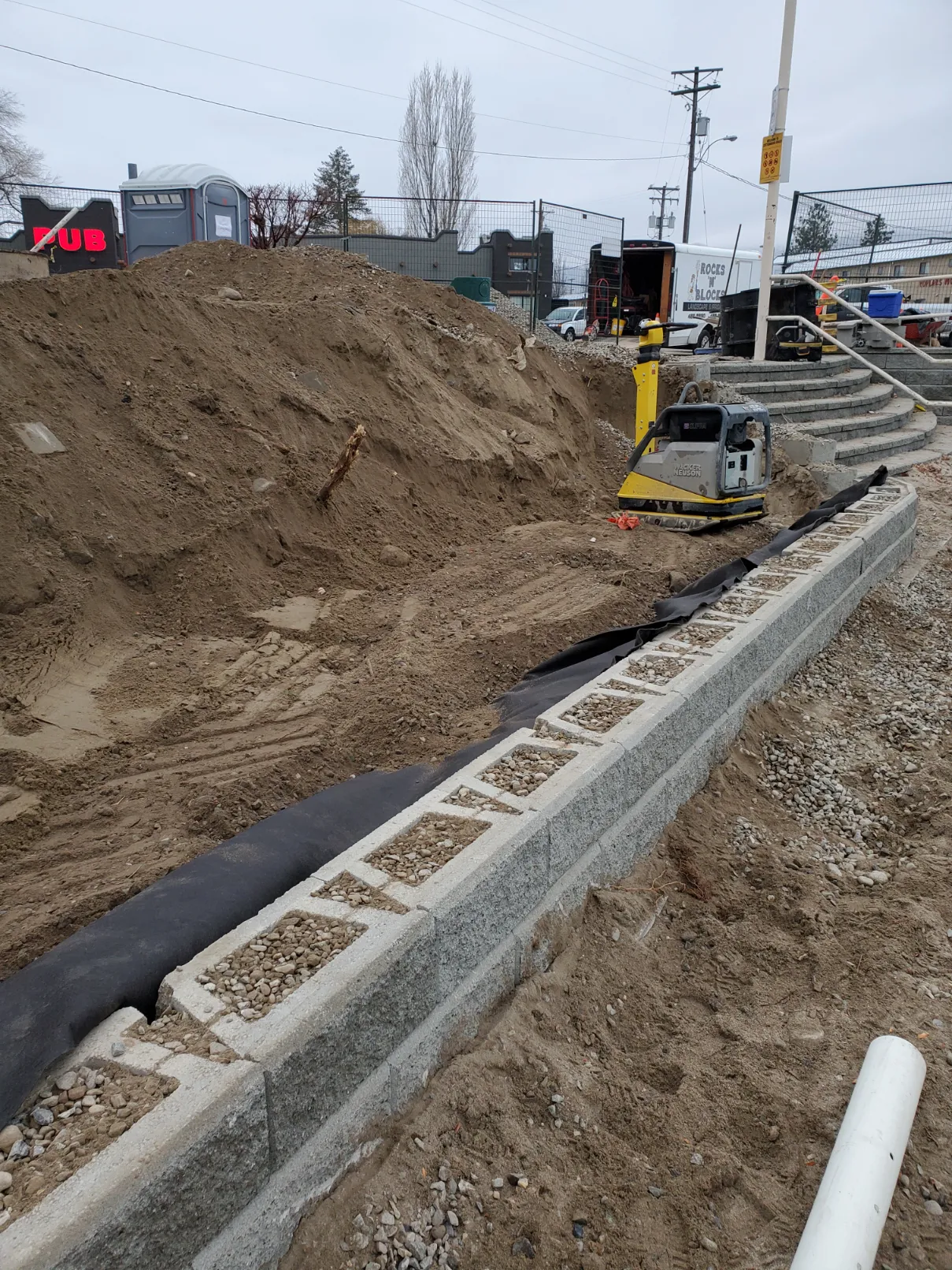 Irrigation system in Osoyoos and Oliver BC