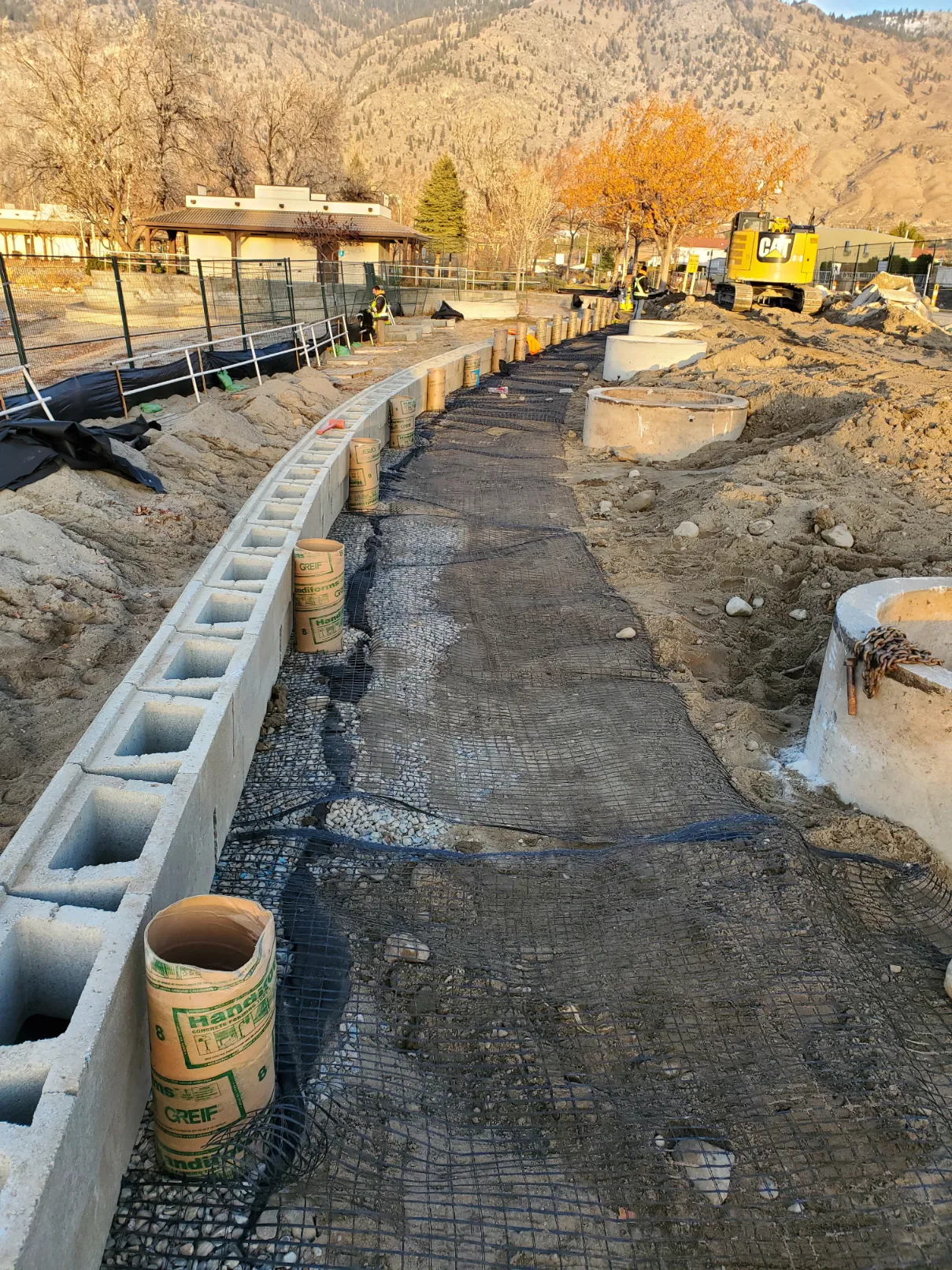Irrigation system in Osoyoos and Oliver BC