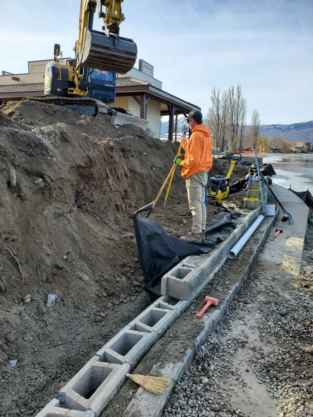 Irrigation system in Osoyoos and Oliver BC