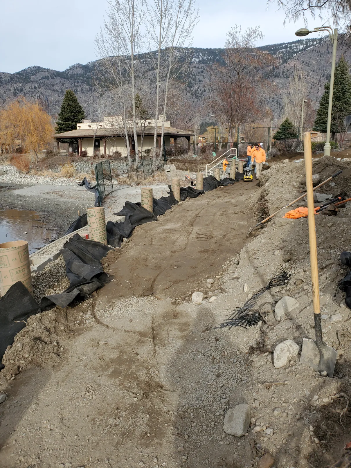 Irrigation system in Osoyoos and Oliver BC