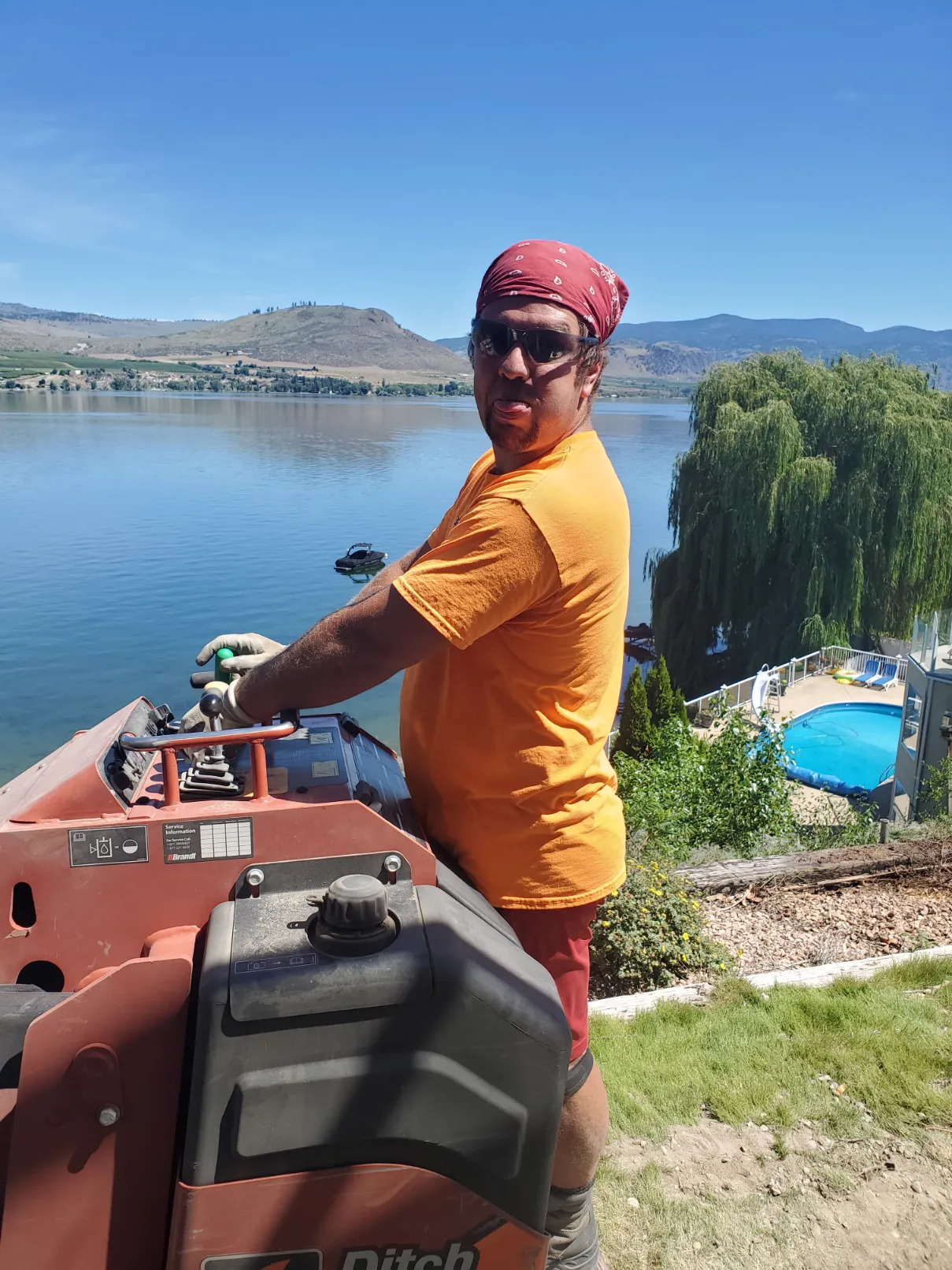 Irrigation system in Osoyoos and Oliver BC