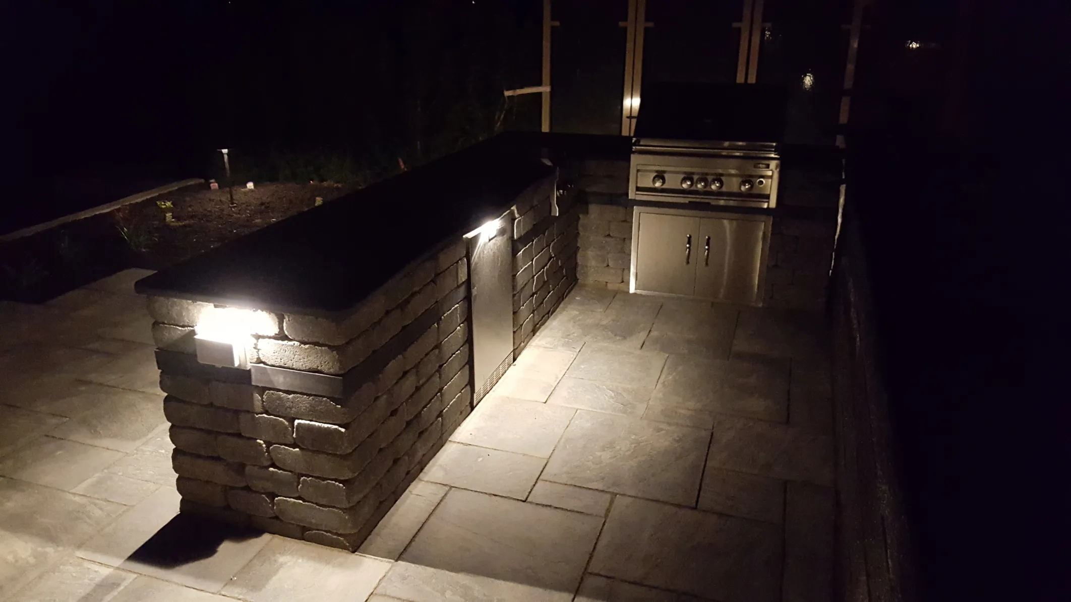 Landscape lighting in Osoyoos and Oliver BC