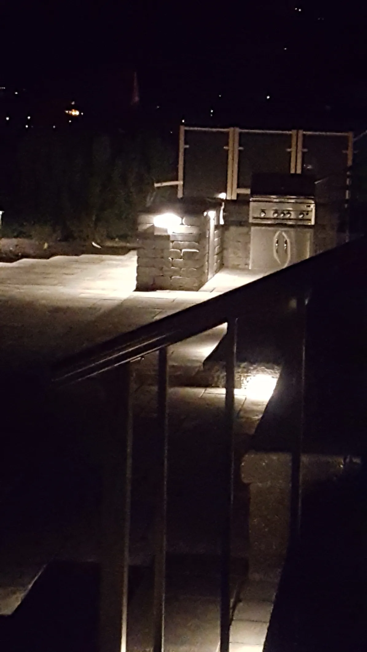 Landscape lighting in Osoyoos and Oliver BC