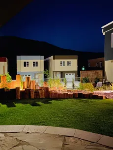 Landscape lighting in Osoyoos and Oliver BC