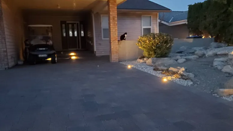 Landscape lighting in Osoyoos and Oliver BC