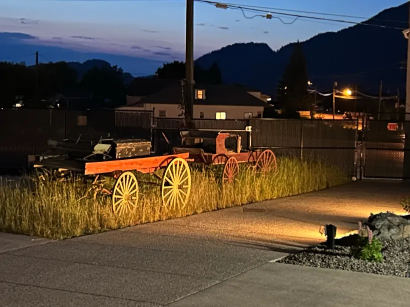 Landscape lighting in Osoyoos and Oliver BC