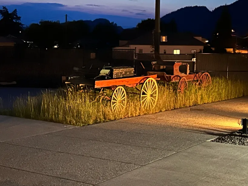 Landscape lighting in Osoyoos and Oliver BC