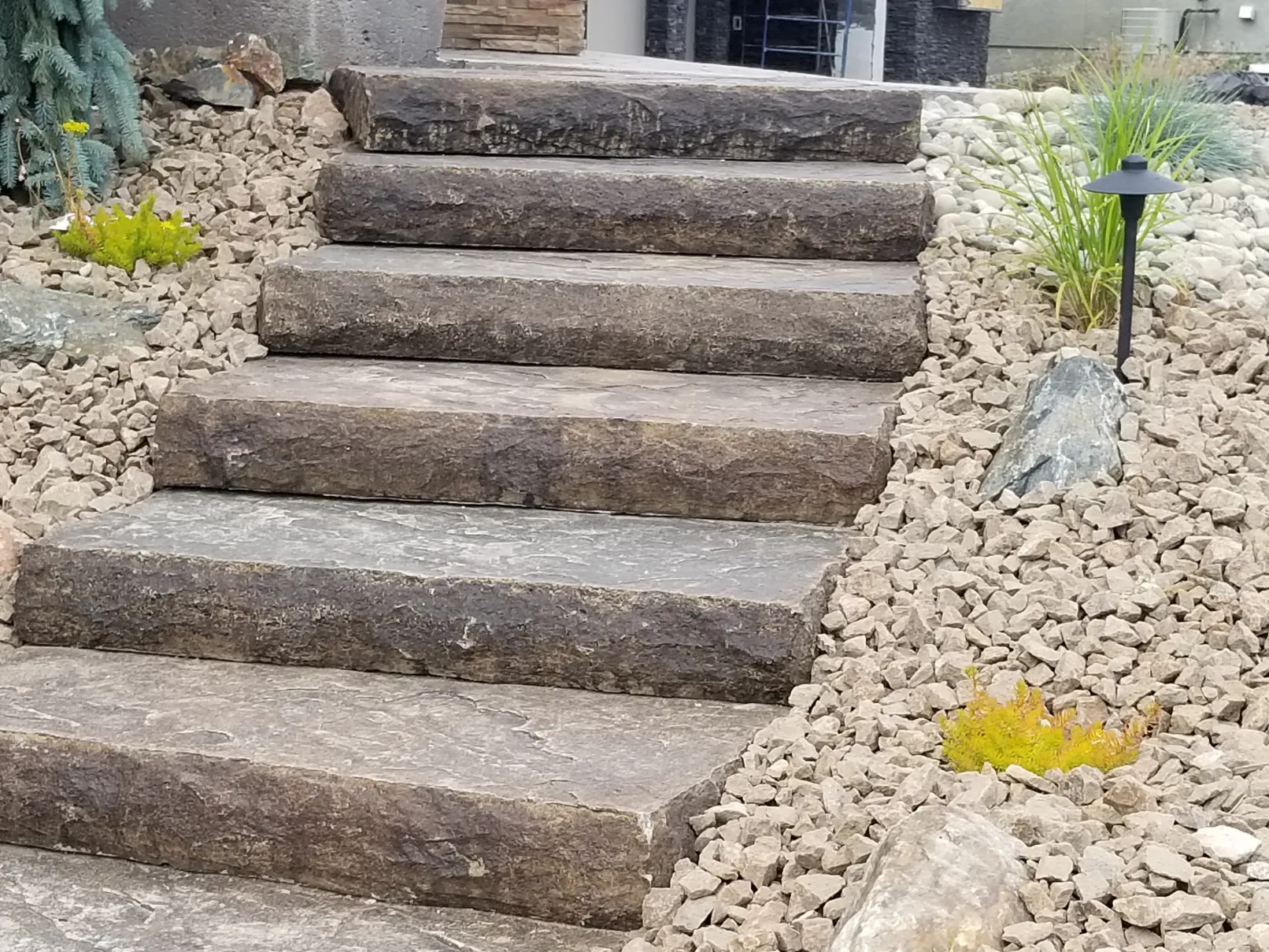 Landscape stairway in Osoyoos and Oliver BC