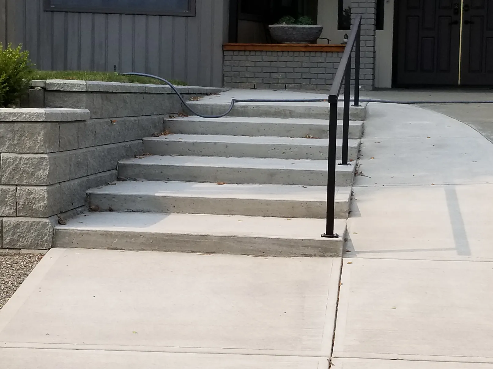 Landscape stairway in Osoyoos and Oliver BC