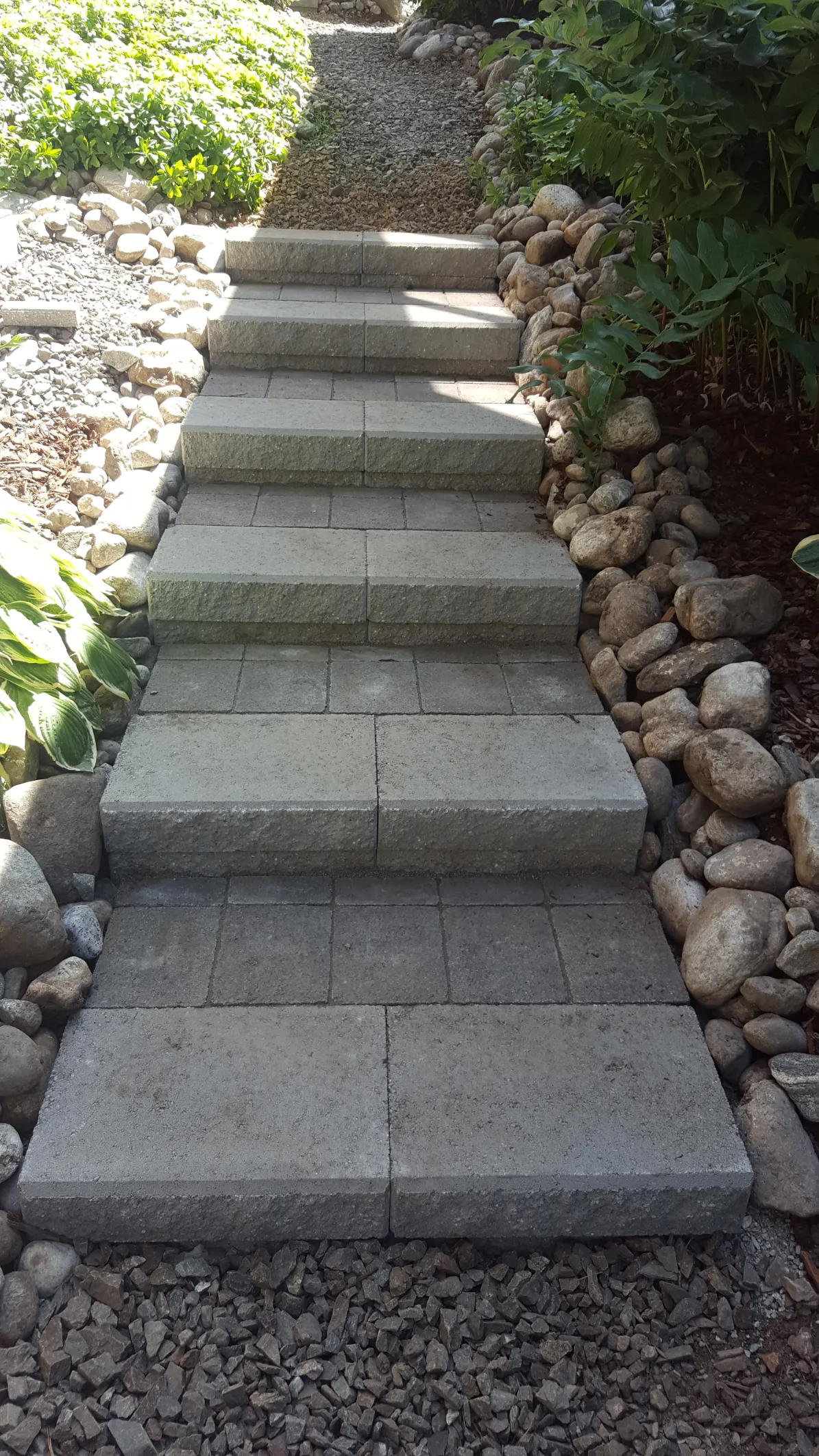 Landscape stairway in Osoyoos and Oliver BC