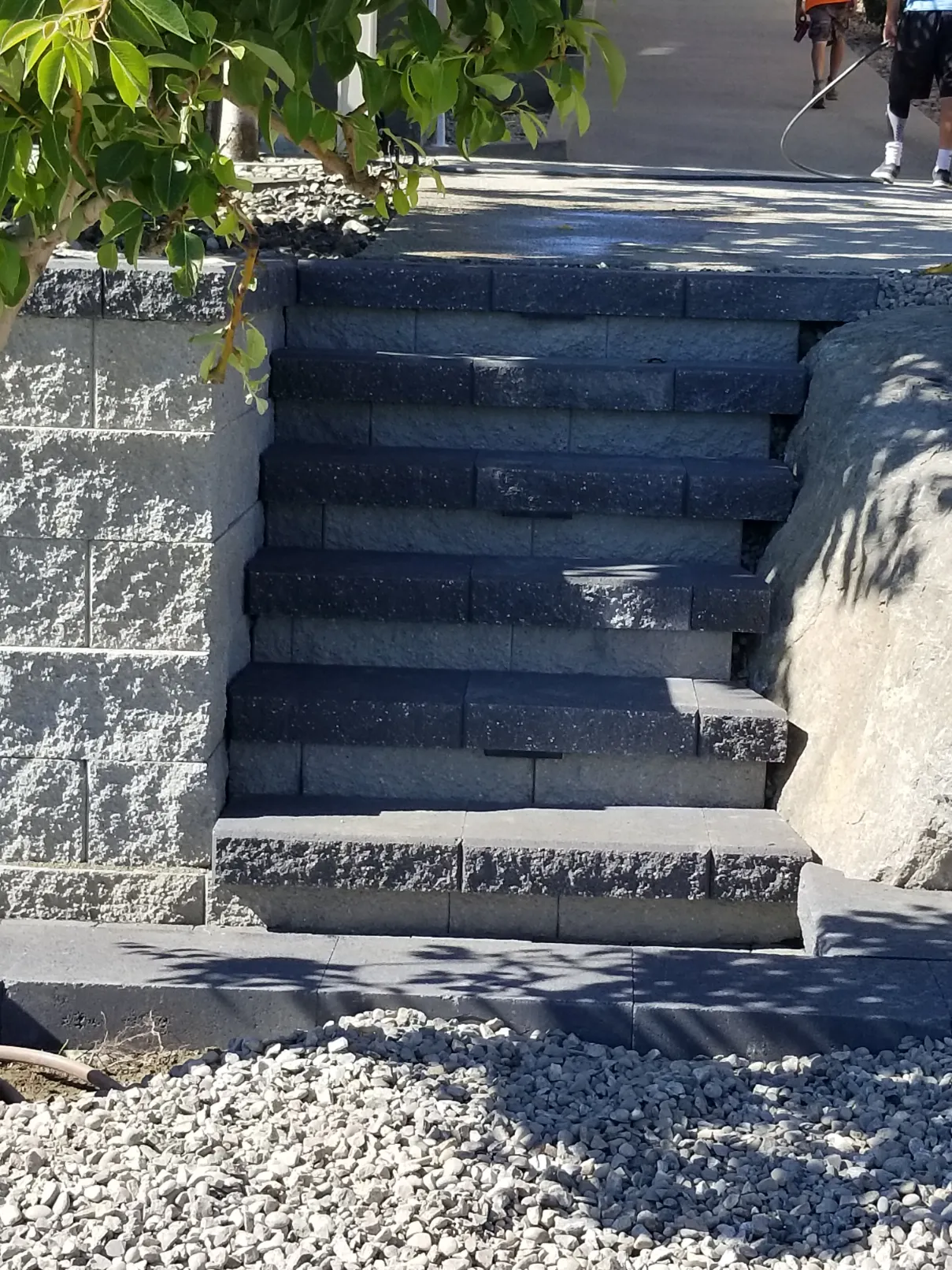 Landscape stairway in Osoyoos and Oliver BC
