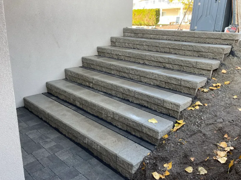 Landscape stairway in Osoyoos and Oliver BC