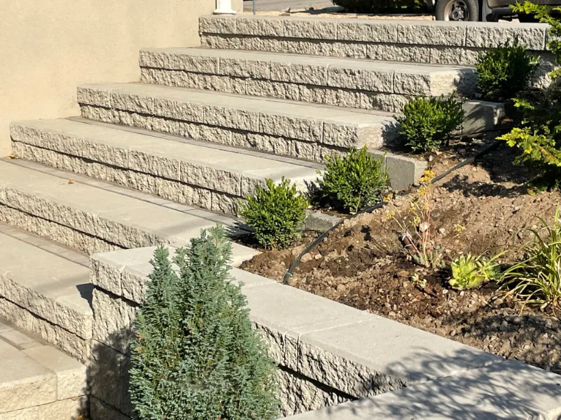 Landscape stairway in Osoyoos and Oliver BC