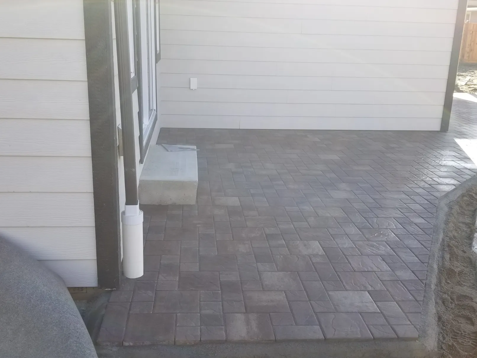 Paving stone project in Osoyoos and Oliver BC