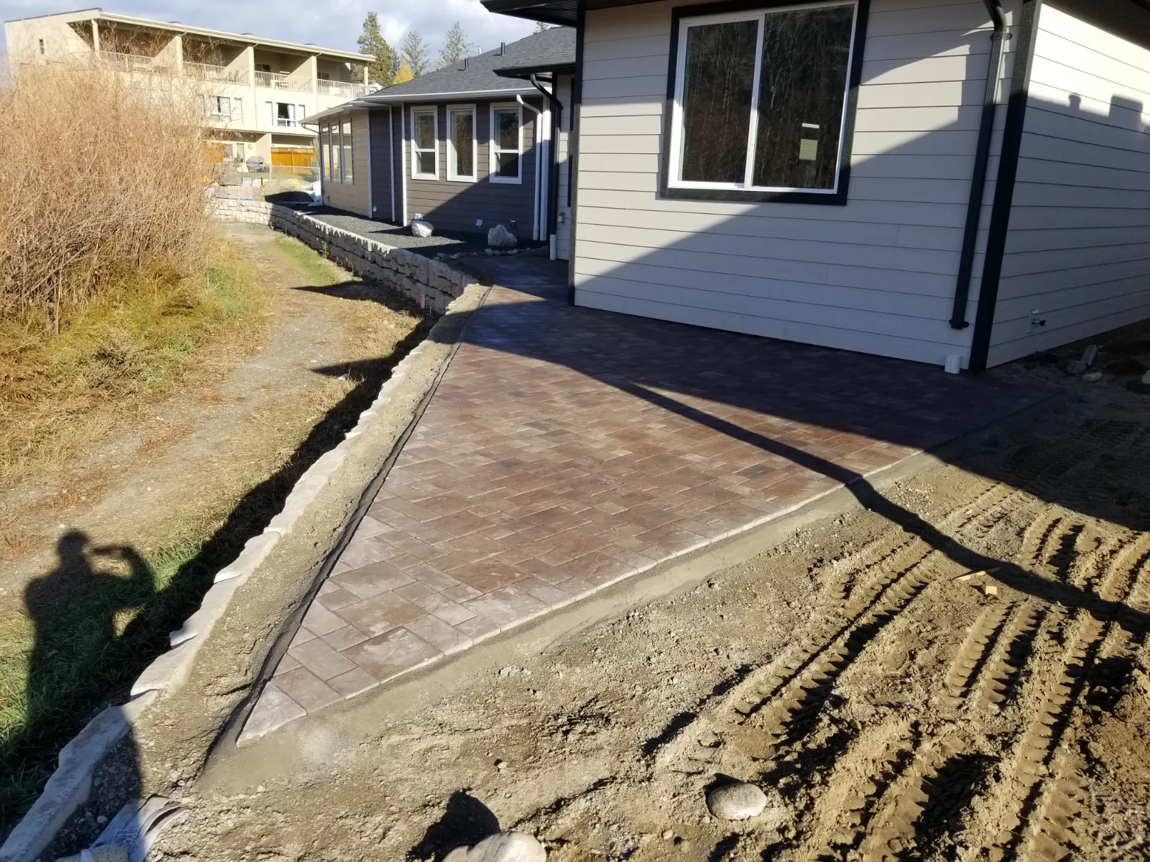 Paving stone project in Osoyoos and Oliver BC