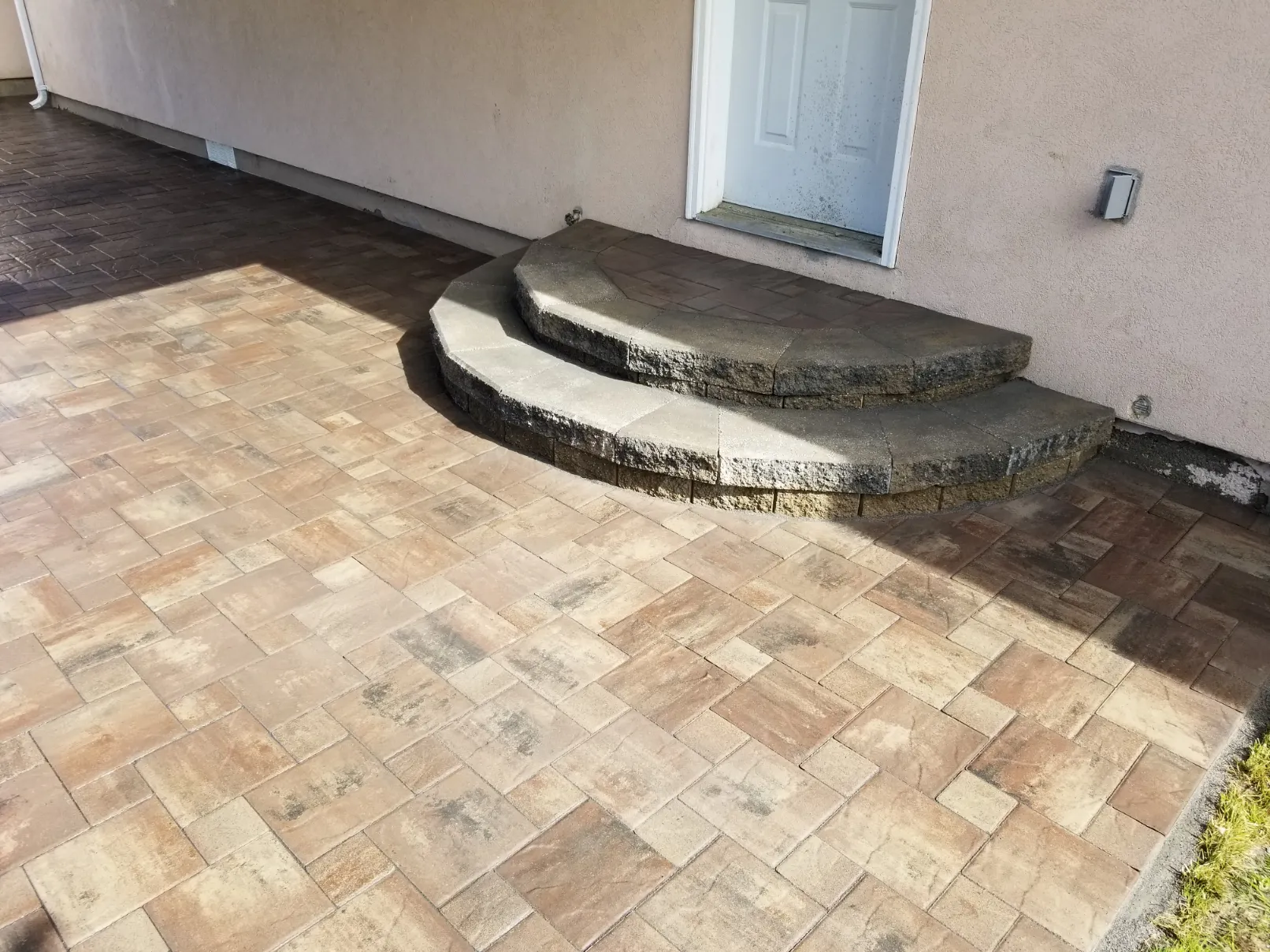 Paving stone project in Osoyoos and Oliver BC