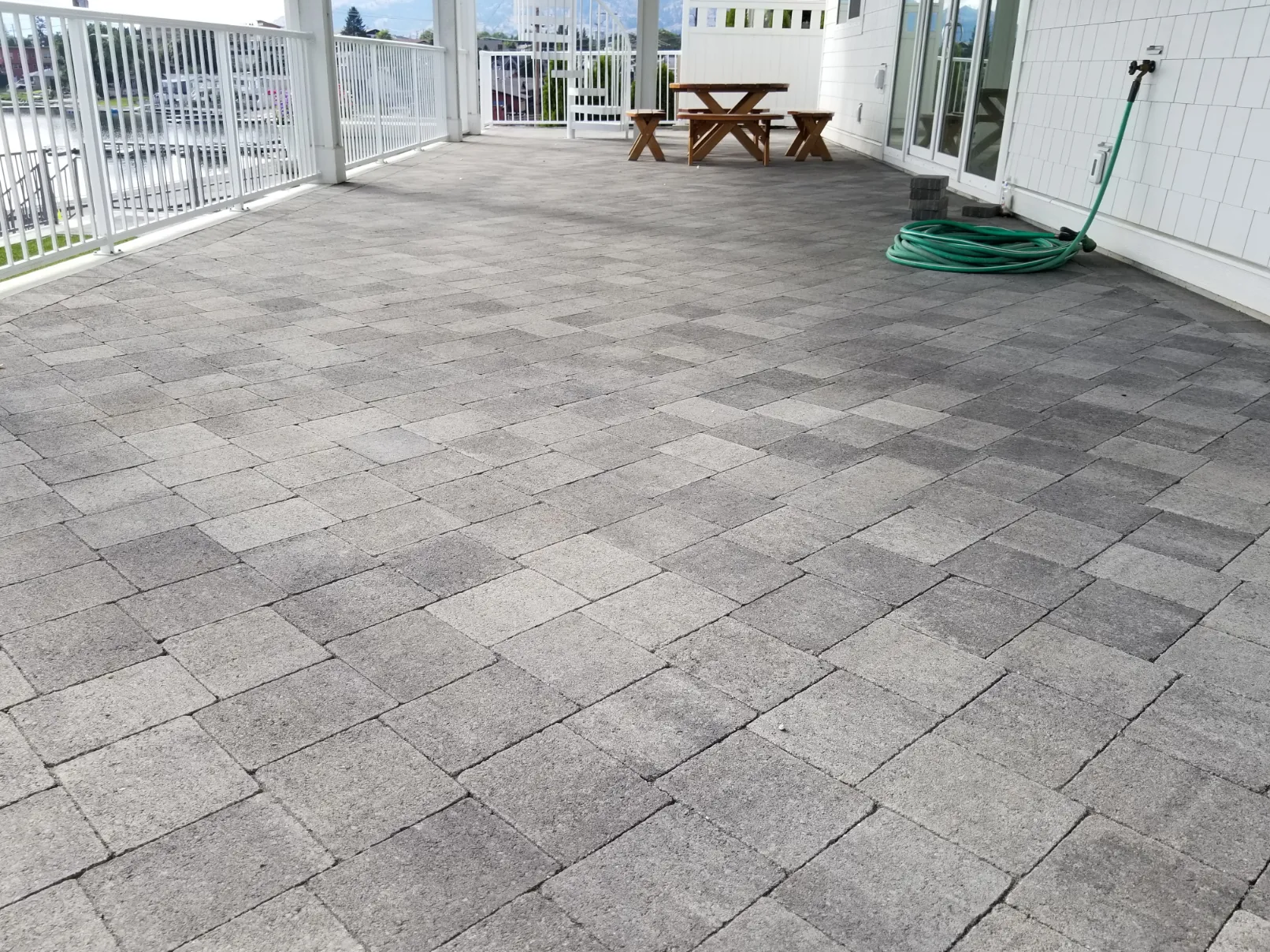 Paving stone project in Osoyoos and Oliver BC
