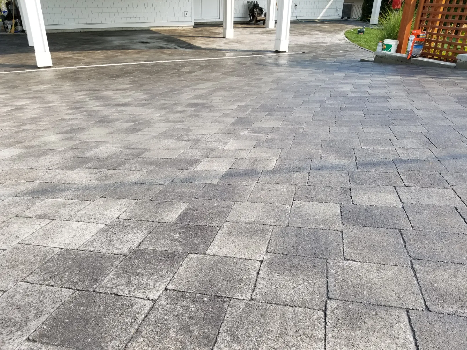 Paving stone project in Osoyoos and Oliver BC