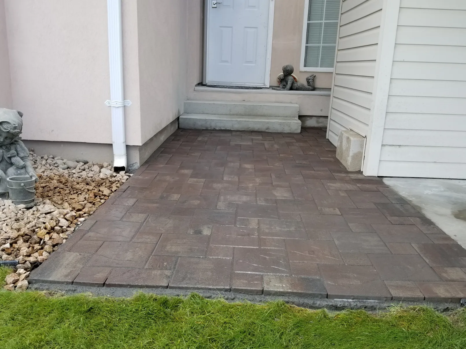 Paving stone project in Osoyoos and Oliver BC