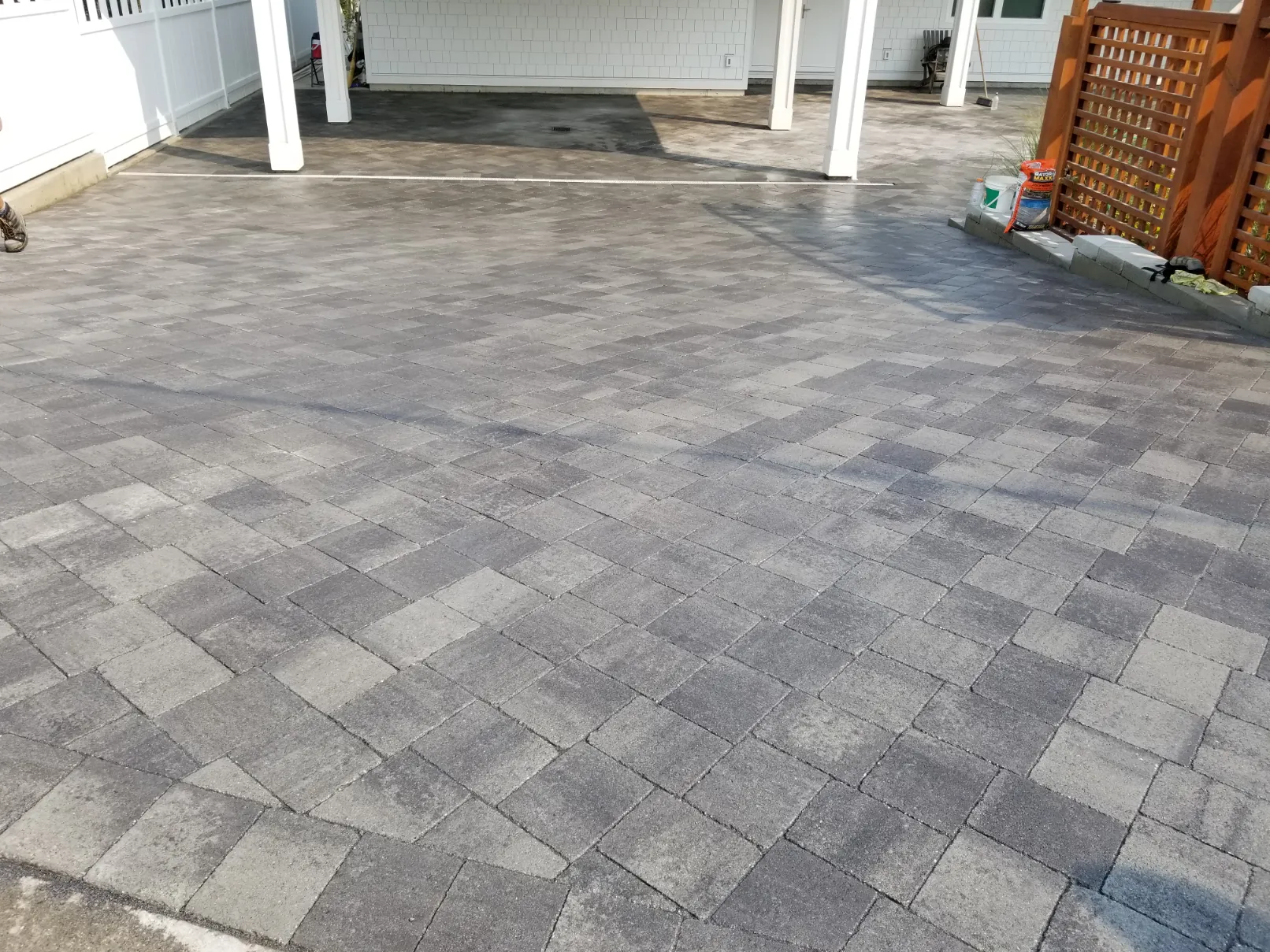Paving stone project in Osoyoos and Oliver BC